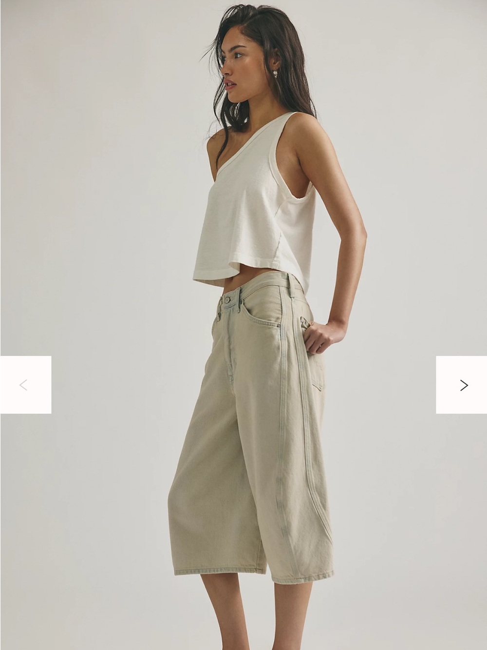 NWOT Free People- We The Free Jax Articulated Cropped Jeans